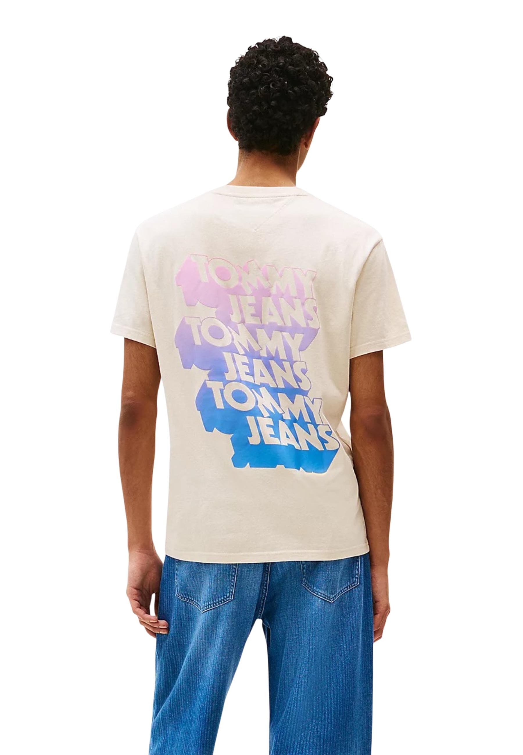 Tommy Hilfiger Jeans T-Shirt Uomo - Tommy Hilfiger Jeans