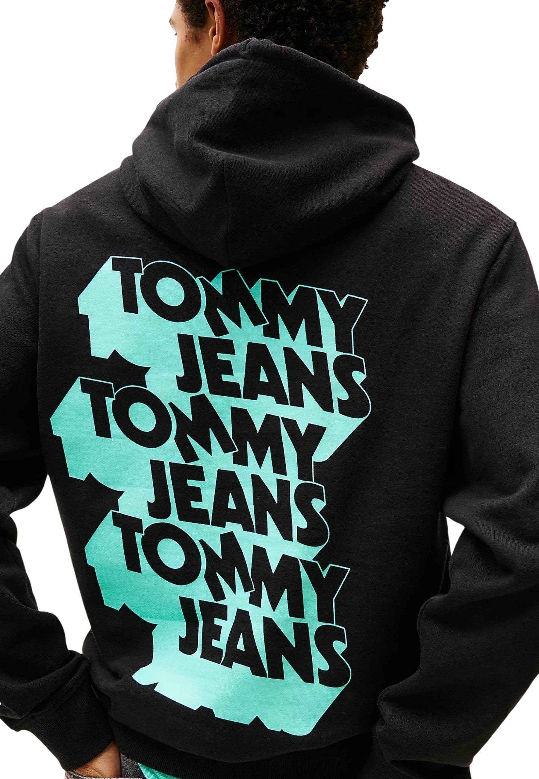 Tommy Hilfiger Jeans Felpa Uomo - Tommy Hilfiger Jeans