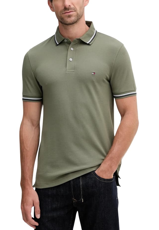 Tommy Hilfiger Блузи с яка Мъжe