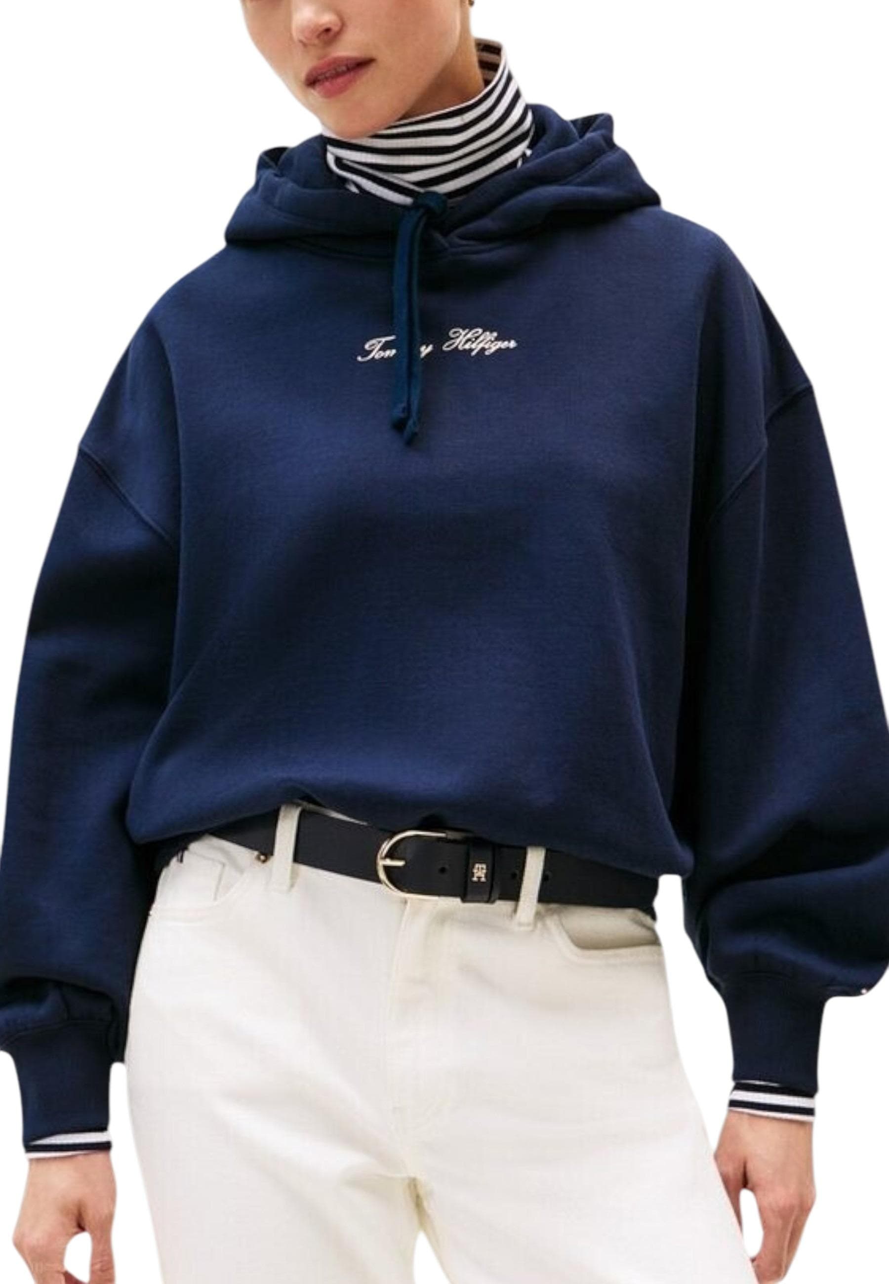 Tommy Hilfiger Felpa Donna - Tommy Hilfiger