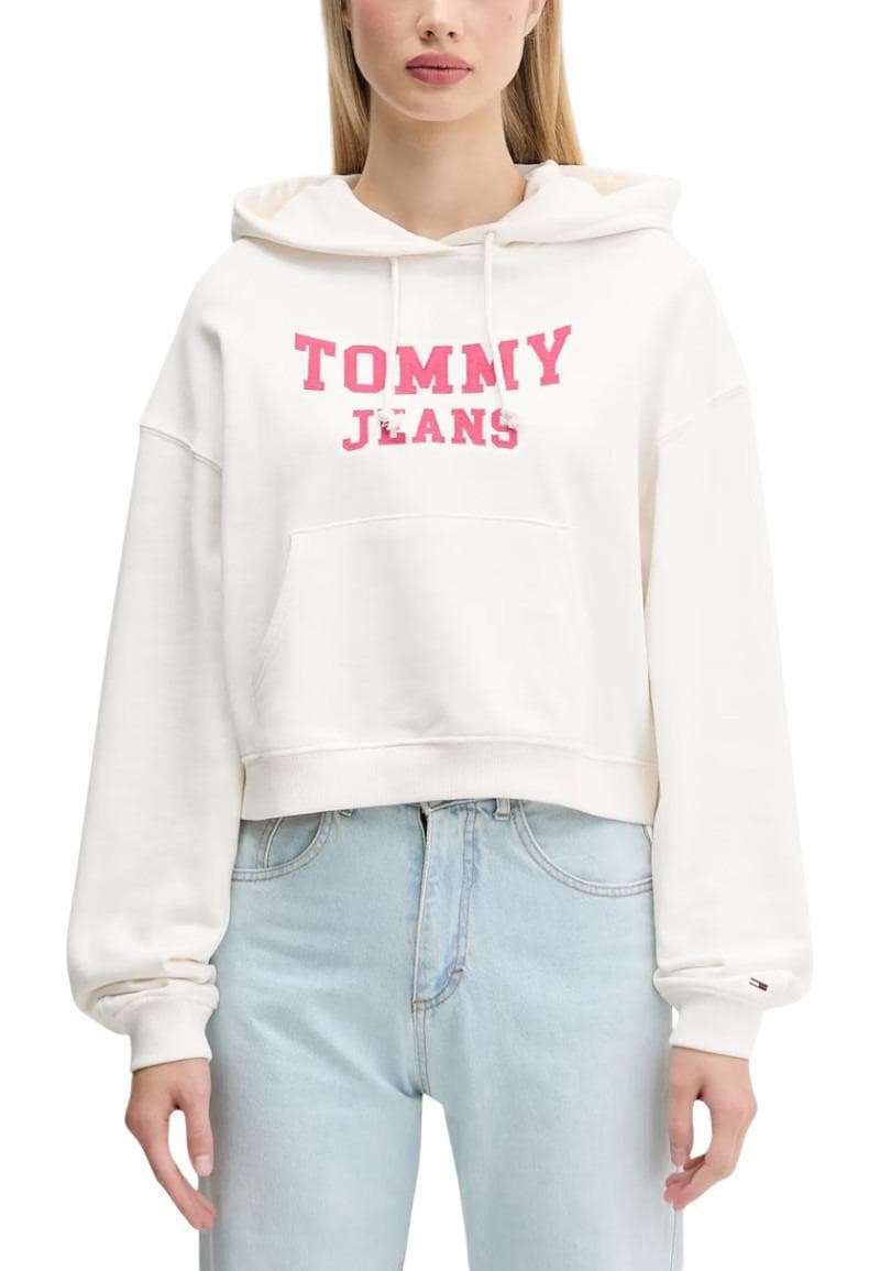Tommy Hilfiger Jeans Felpa Donna - Tommy Hilfiger Jeans