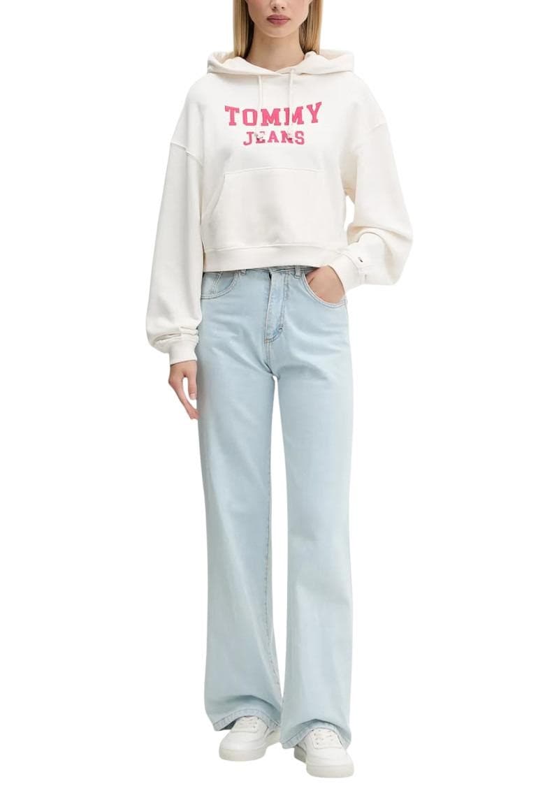 Tommy Hilfiger Jeans Felpa Donna - Tommy Hilfiger Jeans