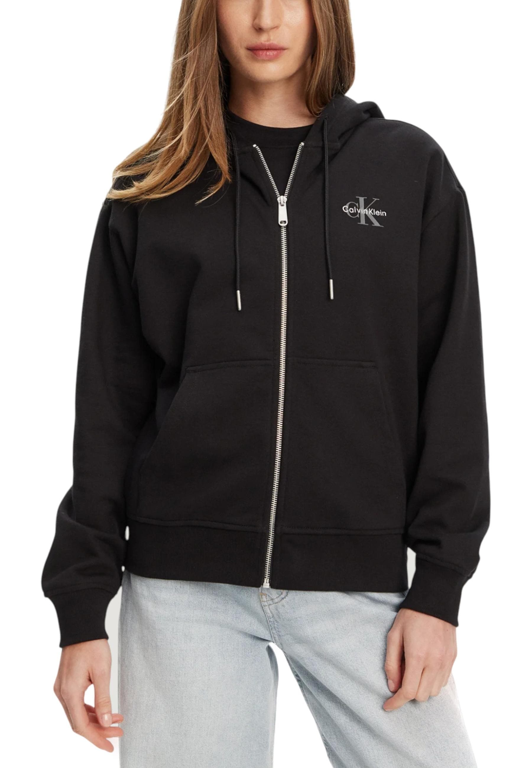 Calvin Klein Jeans Felpa Donna - Calvin Klein Jeans