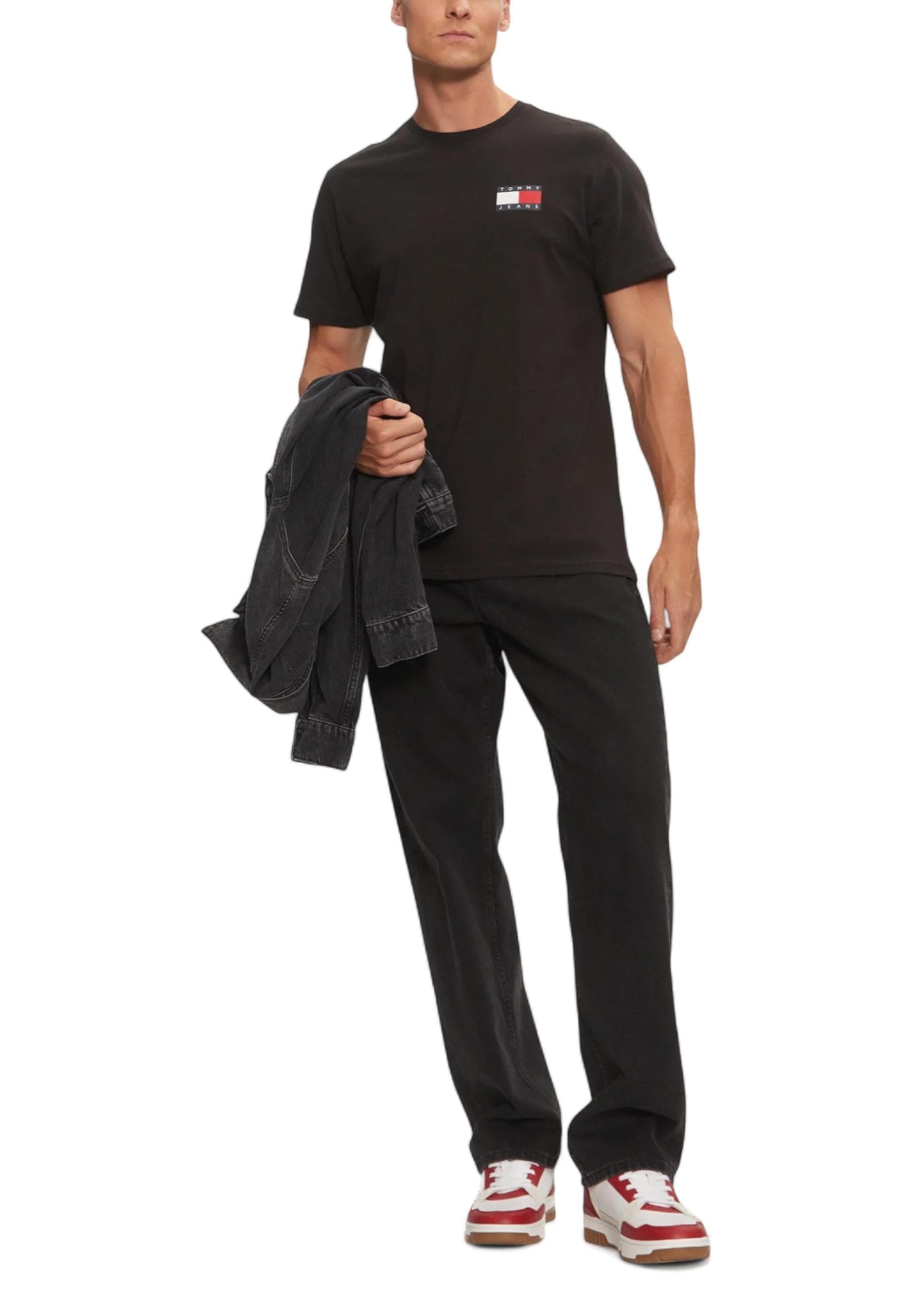 Tommy Hilfiger Jeans T-Shirt Uomo - Tommy Hilfiger Jeans