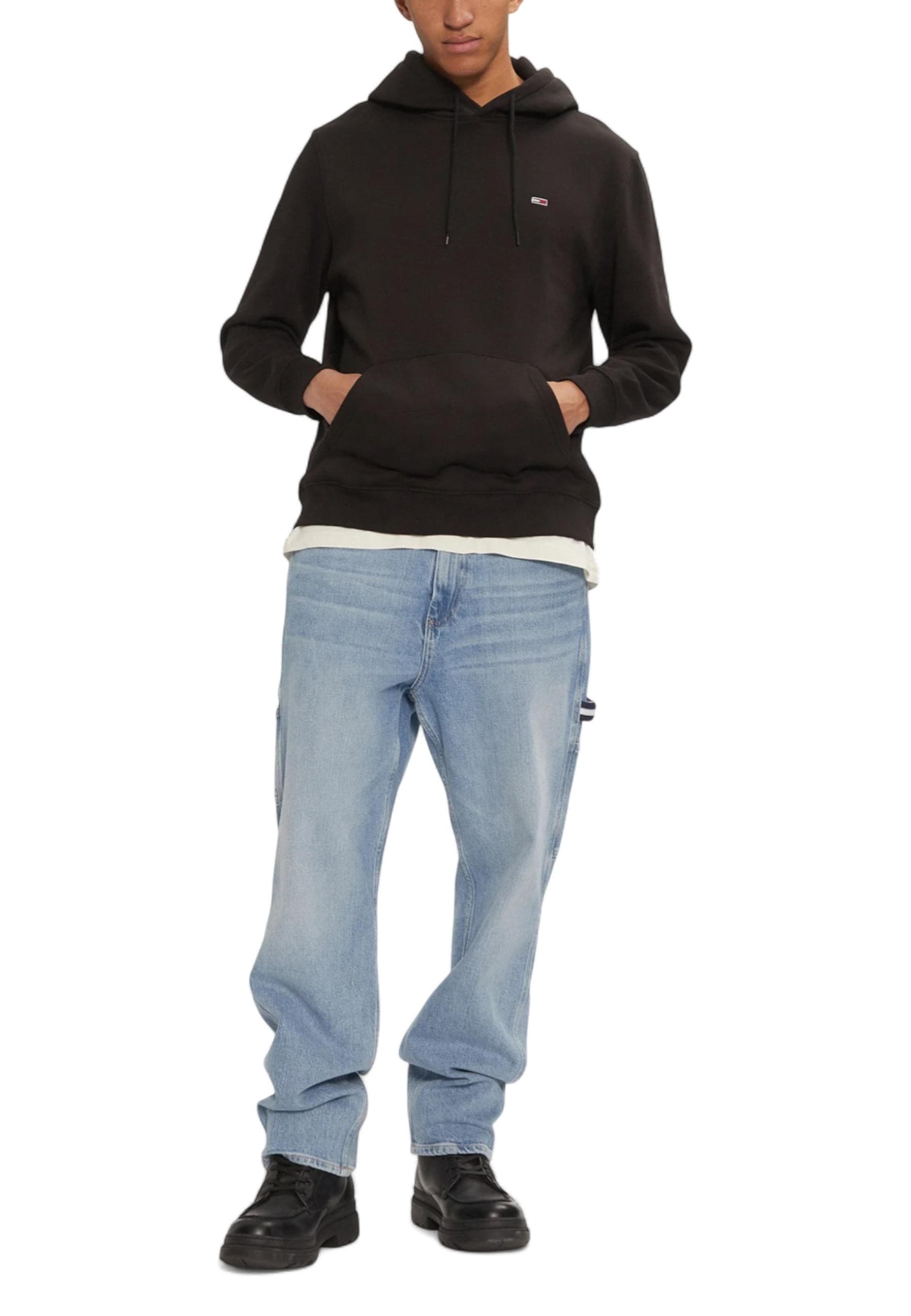 Tommy Hilfiger Jeans Felpa Uomo - Tommy Hilfiger Jeans