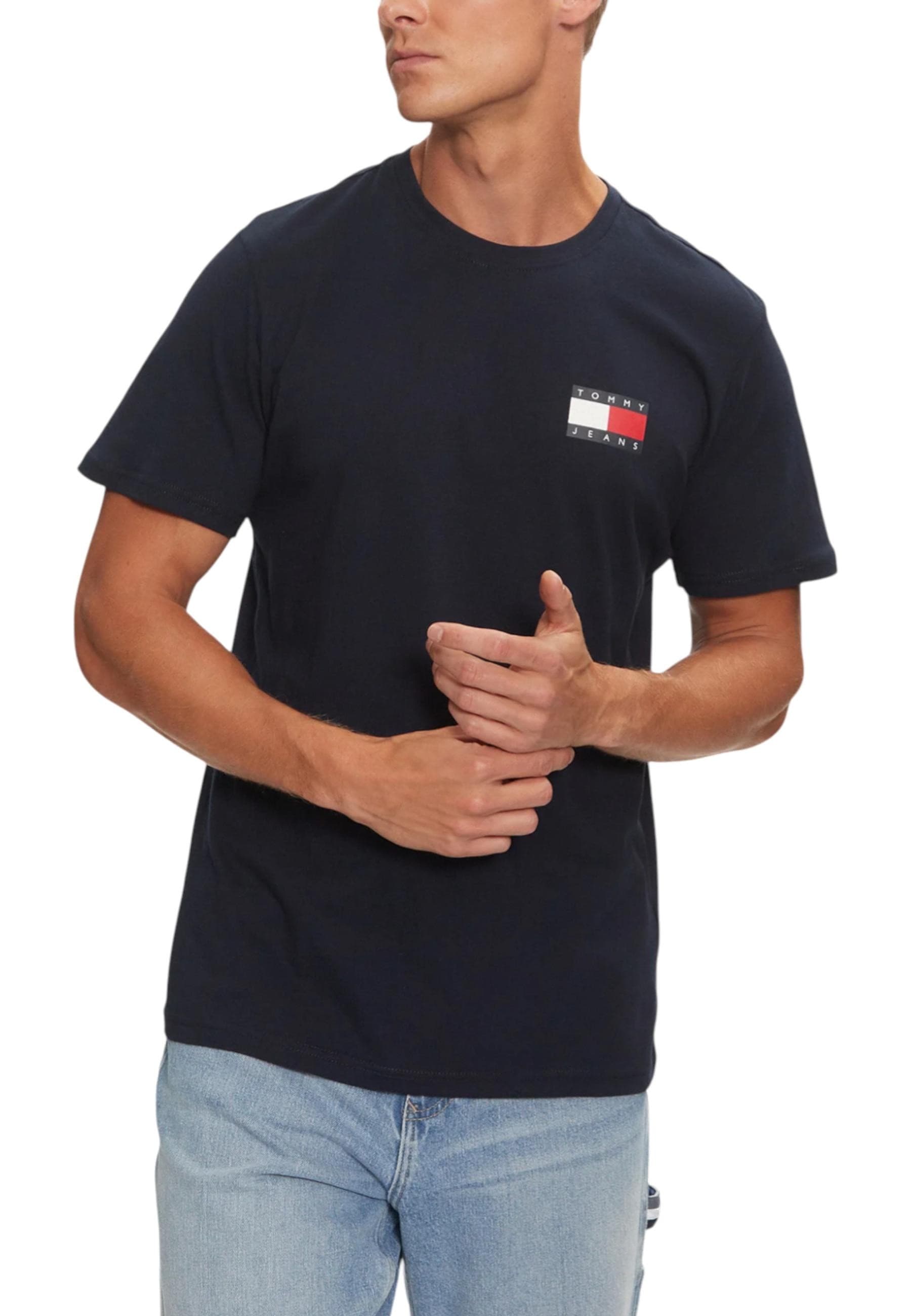 Tommy Hilfiger Jeans T-Shirt Uomo - Tommy Hilfiger Jeans