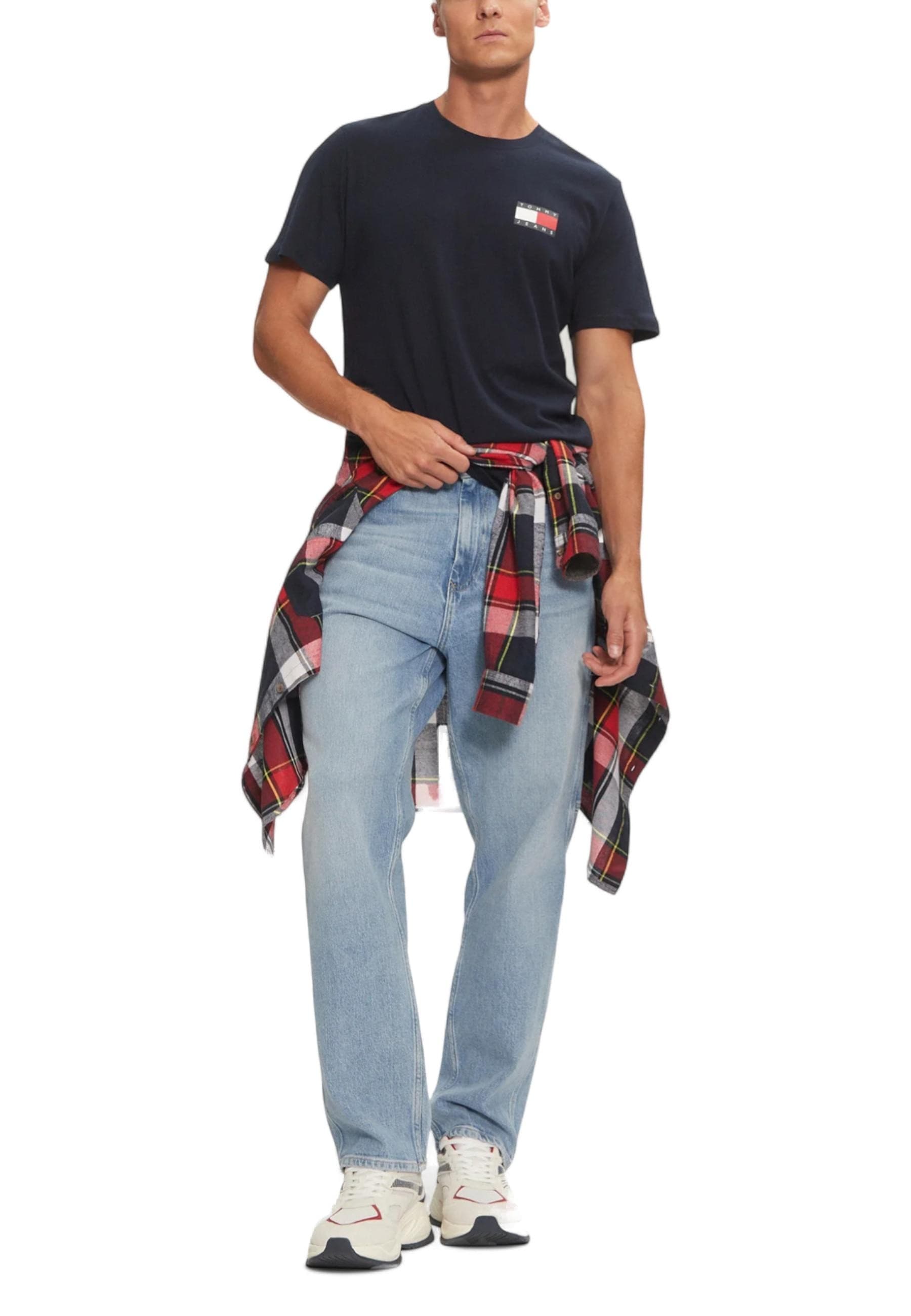 Tommy Hilfiger Jeans T-Shirt Uomo - Tommy Hilfiger Jeans