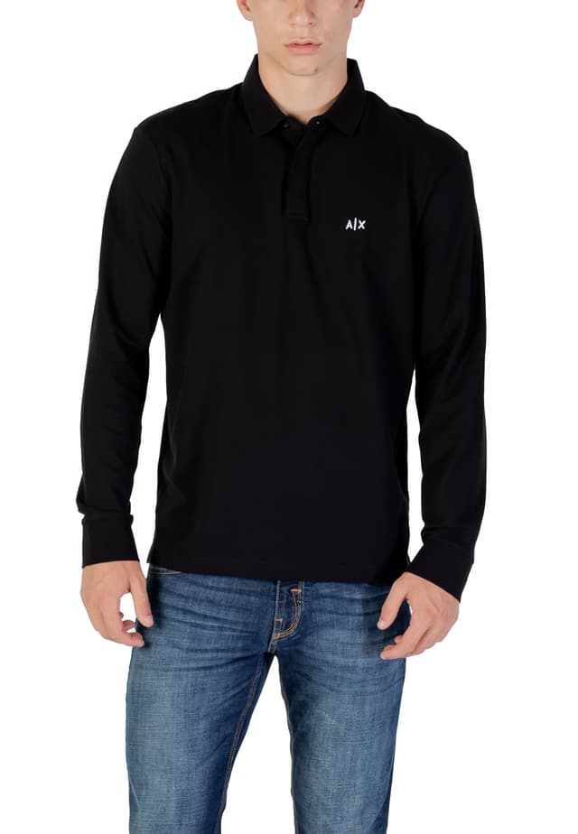 Armani Exchange Блузи с яка Мъжe
