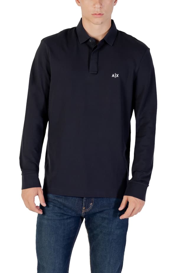 Armani Exchange Блузи с яка Мъжe