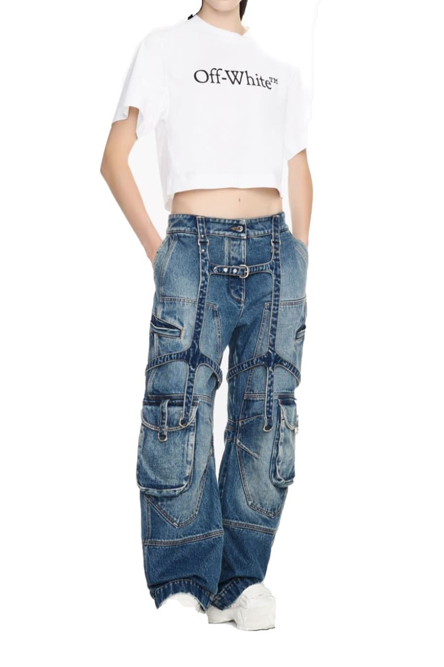 Off-white Jeans Donna - Off-white