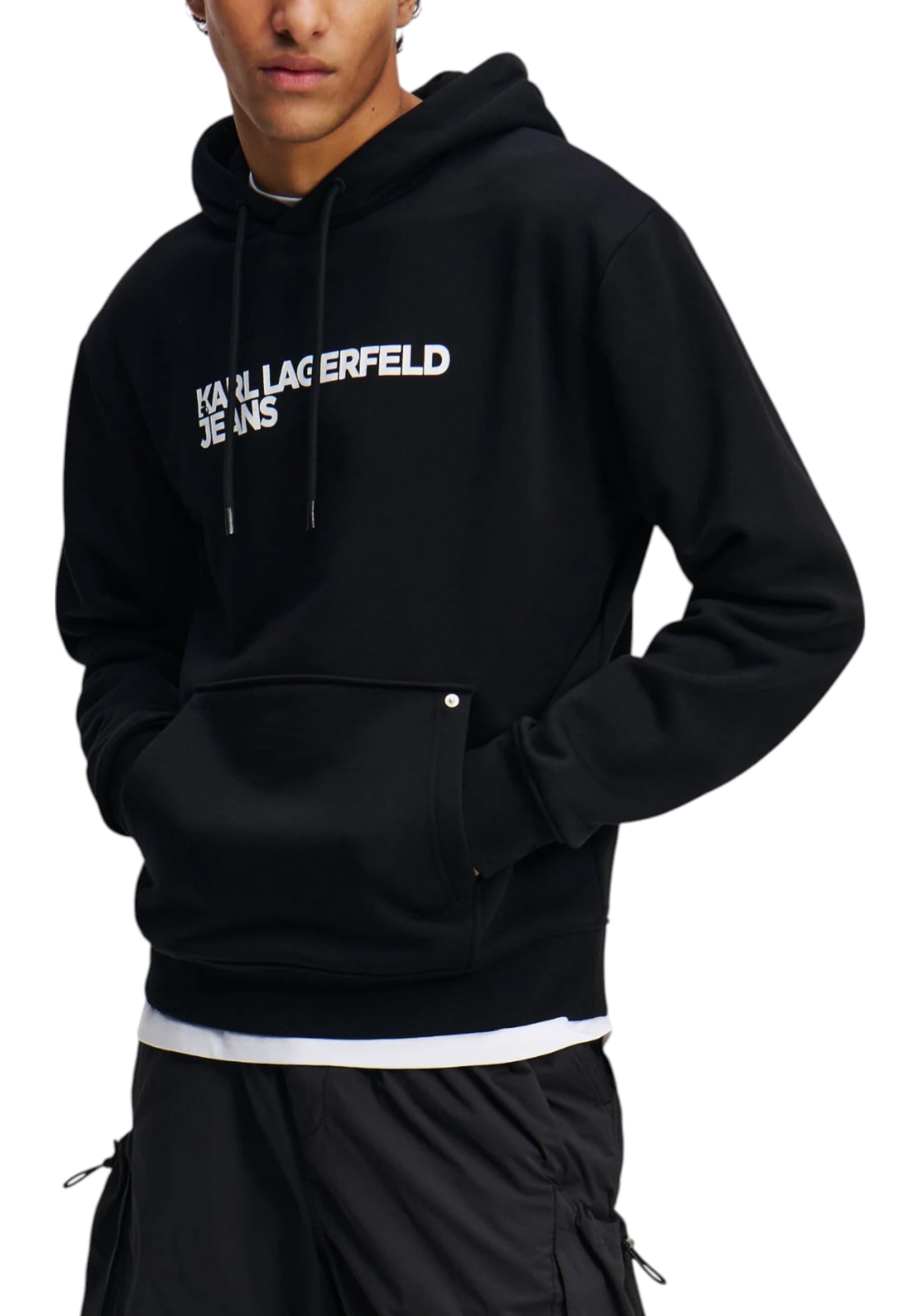 Karl Lagerfeld Jeans Felpa Uomo - Karl Lagerfeld Jeans