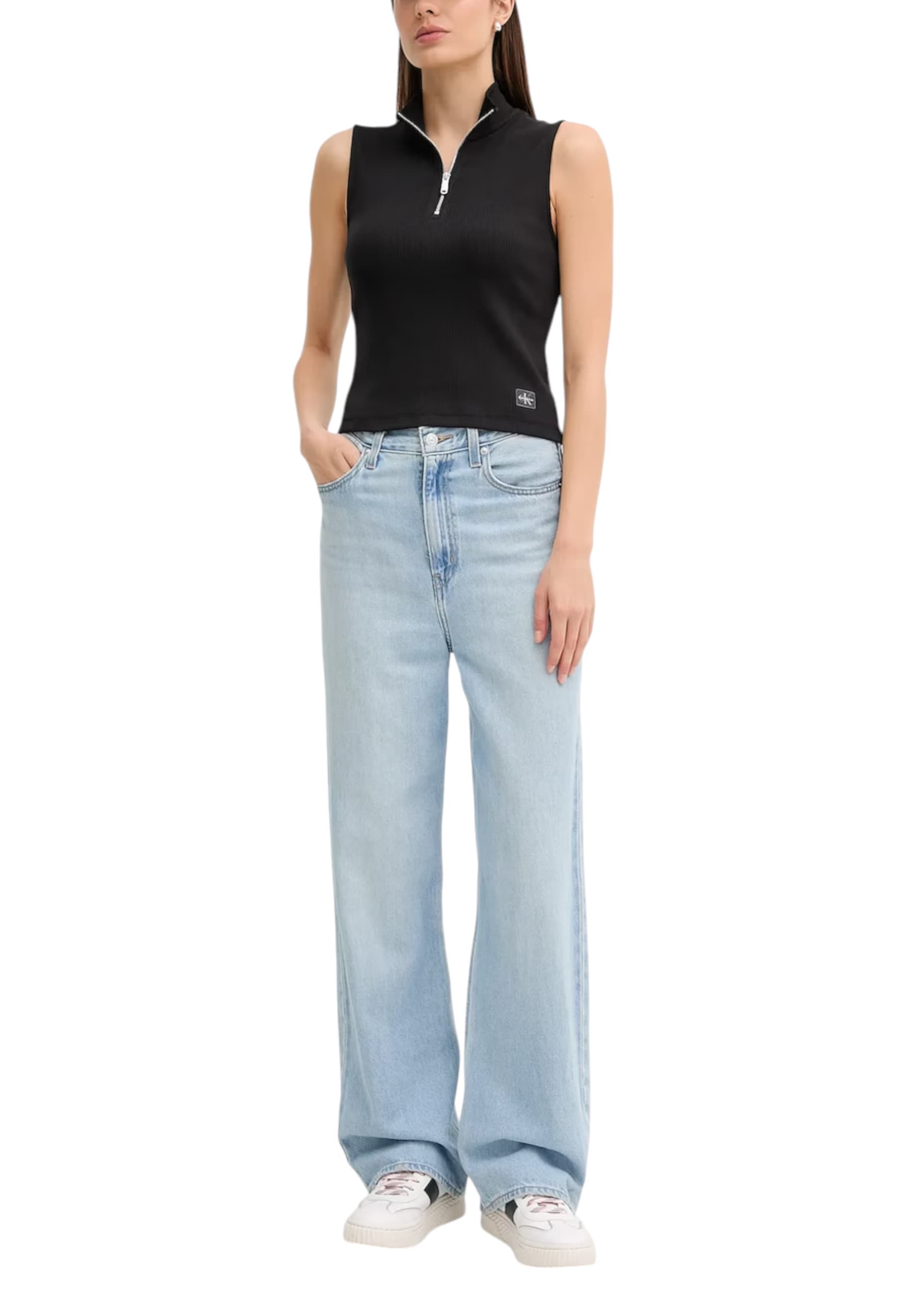 Calvin Klein Jeans Top Donna - Calvin Klein Jeans
