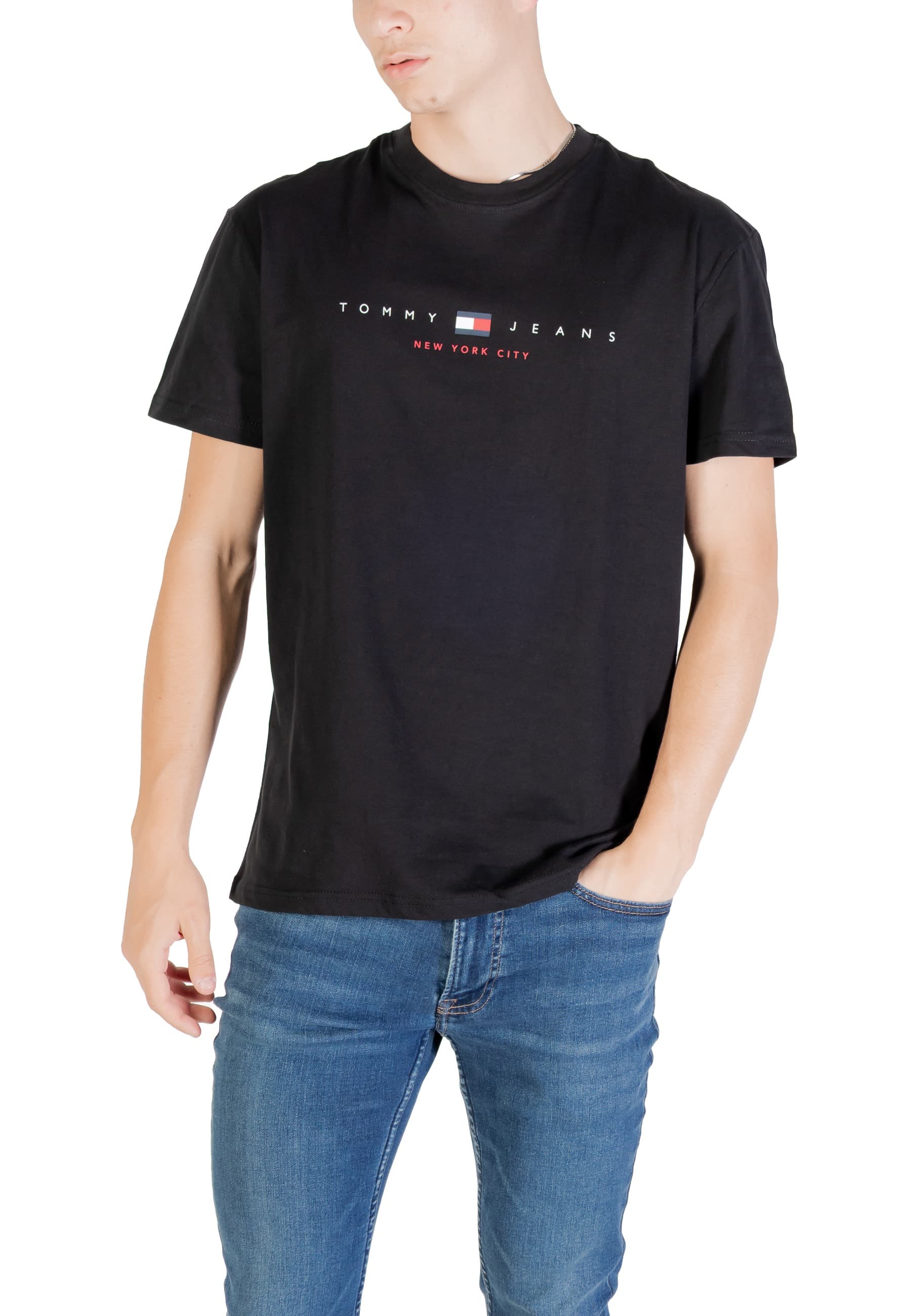 Tommy Hilfiger Jeans T-Shirt Uomo - Tommy Hilfiger Jeans
