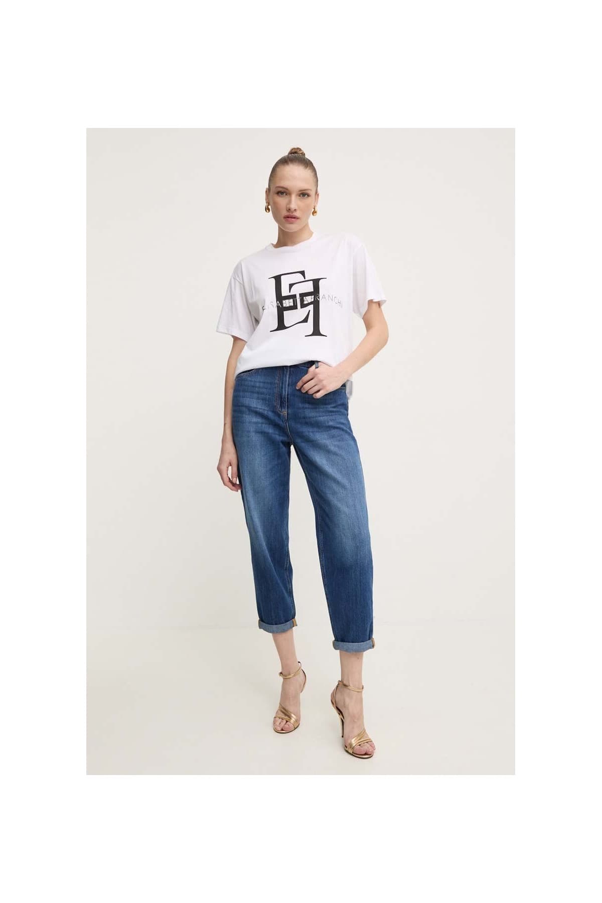 Elisabetta Franchi Jeans Donna - Elisabetta Franchi