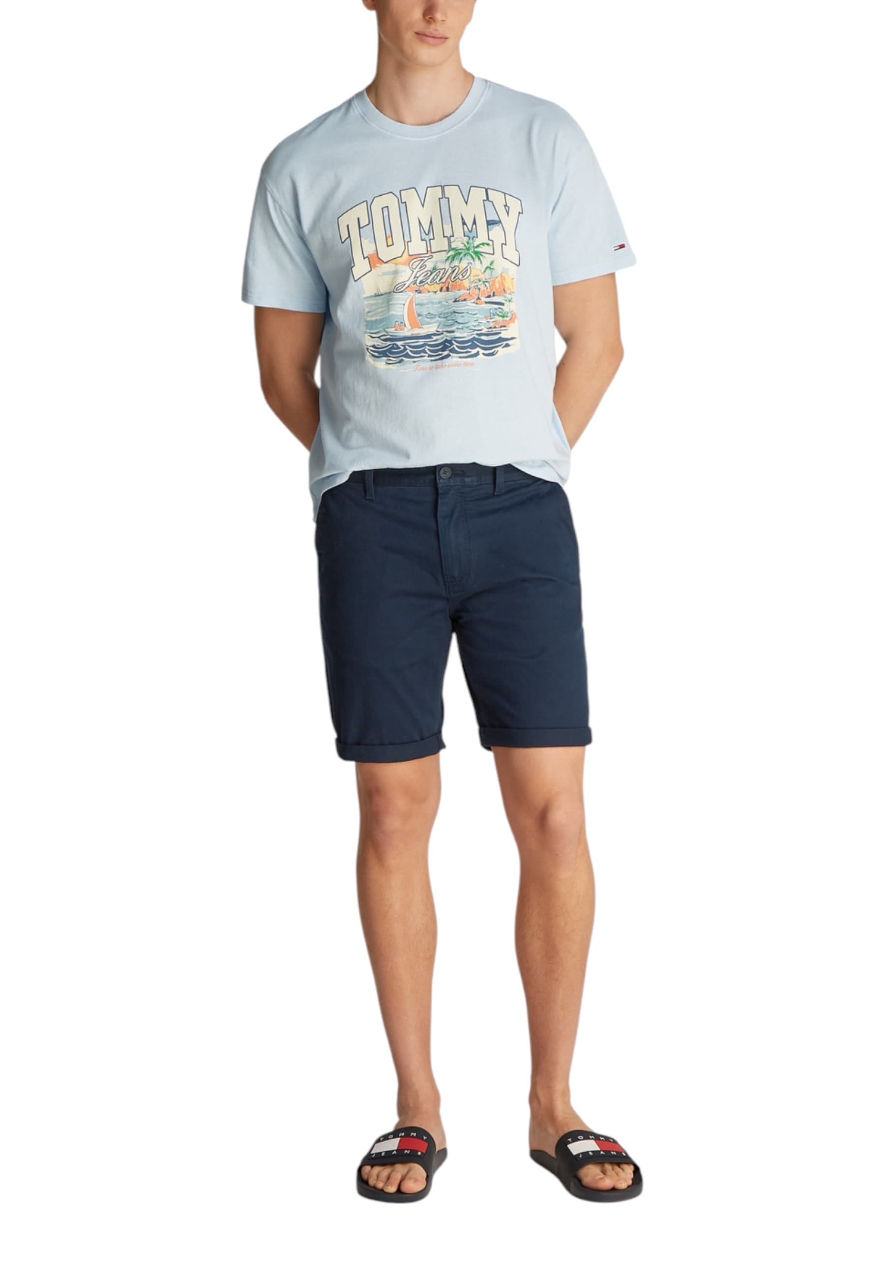 Tommy Hilfiger Jeans Bermuda Uomo - Tommy Hilfiger Jeans