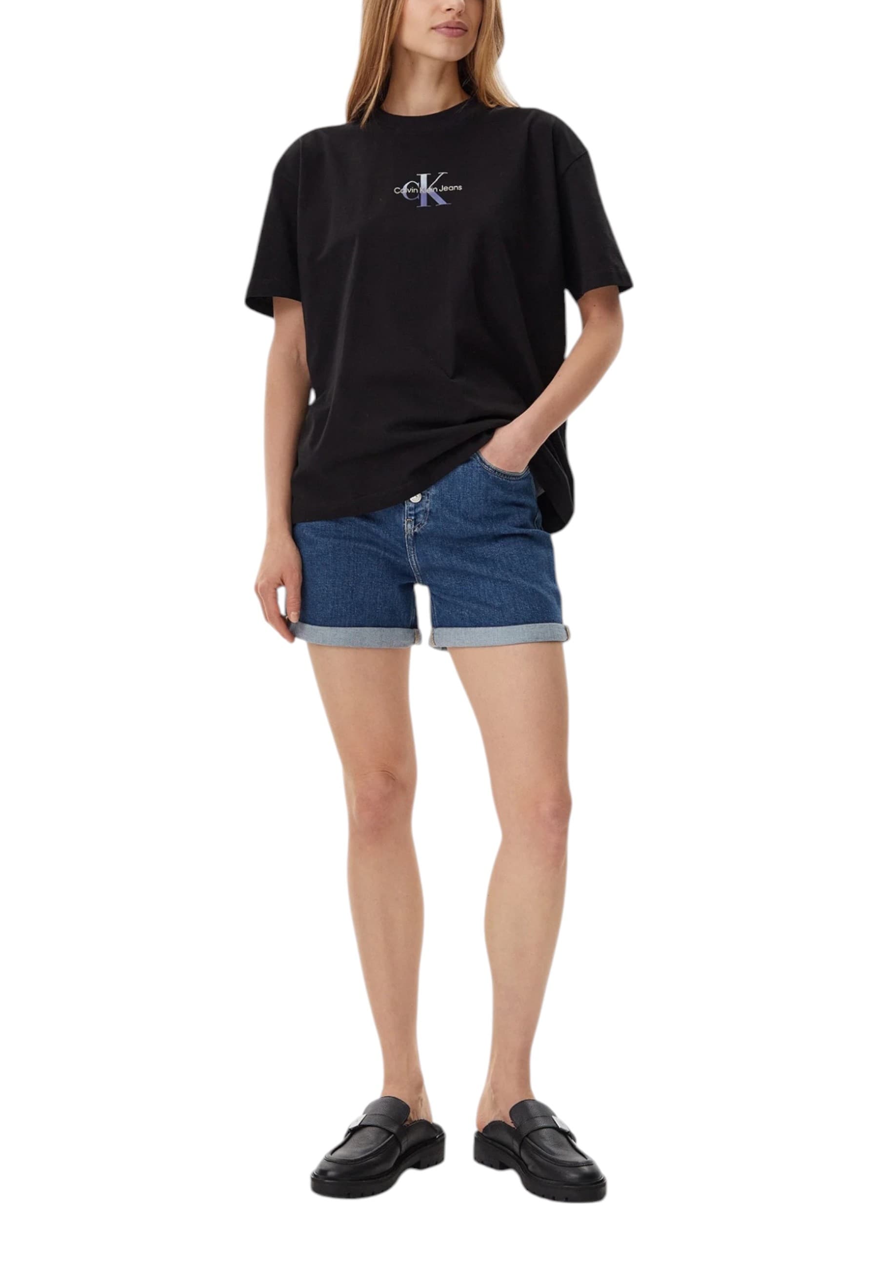Calvin Klein Jeans Shorts Donna - Calvin Klein Jeans