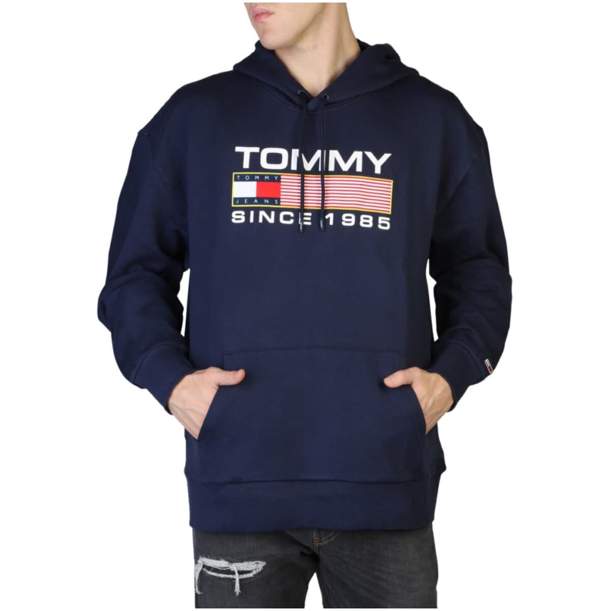Tommy Hilfiger Jeans Felpa Uomo - Tommy Hilfiger Jeans