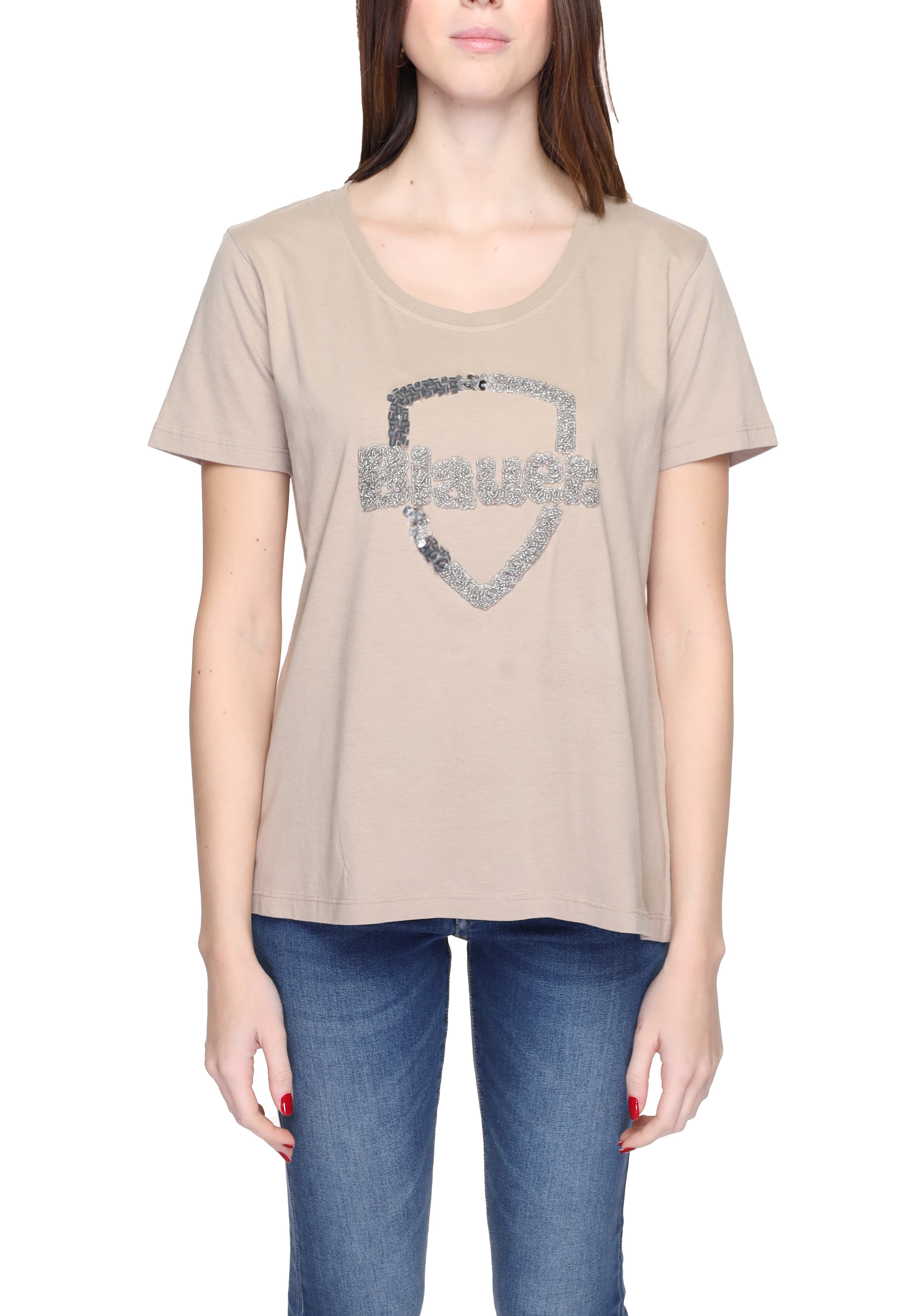 Blauer T-Shirt Donna - Blauer