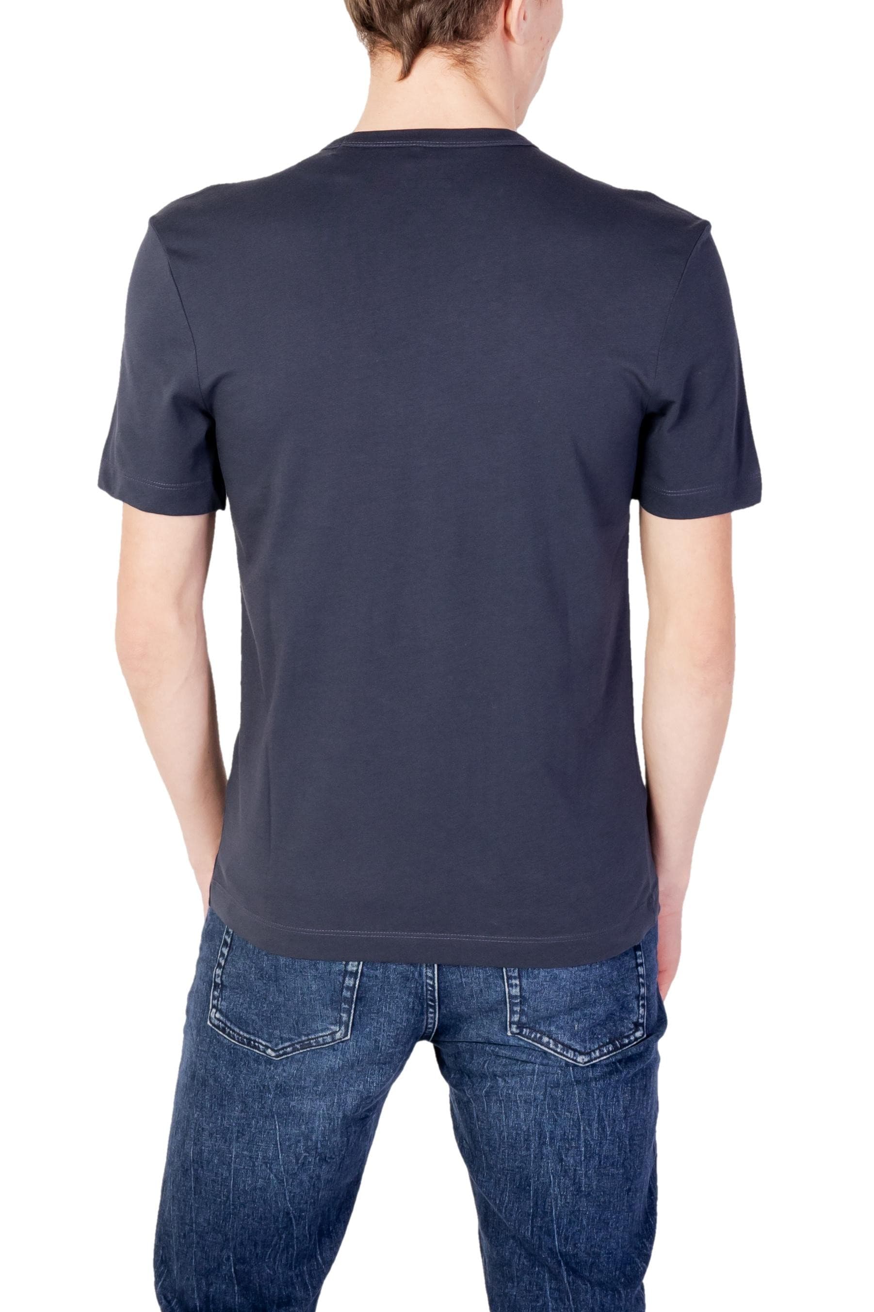 Blauer T-Shirt Uomo - Blauer