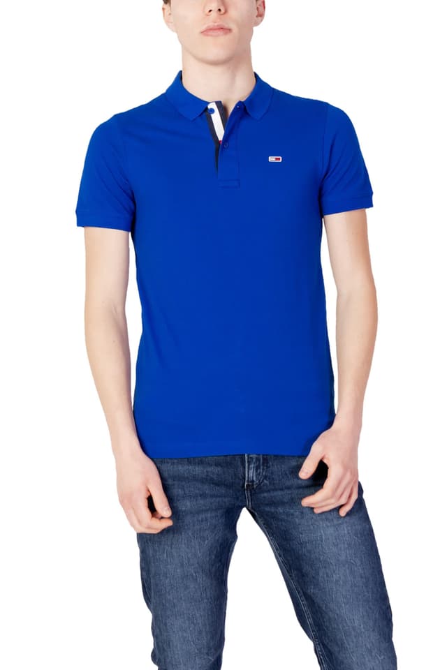 Tommy Hilfiger Jeans Блузи с яка Мъжe