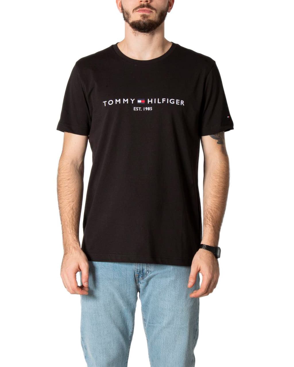 Tommy Hilfiger Jeans T-Shirt Uomo - Tommy Hilfiger Jeans