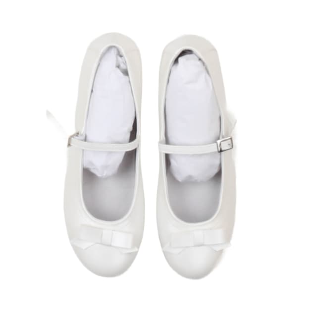 Балерина с велкро и панделка