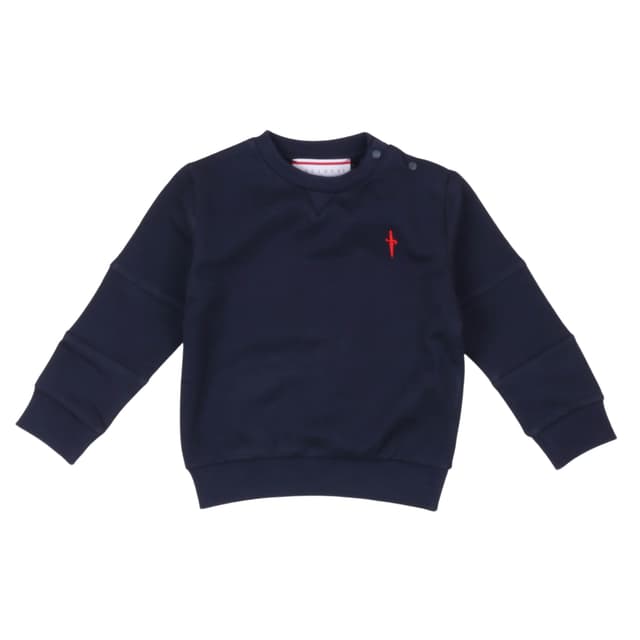 Суитшърт с обло деколте