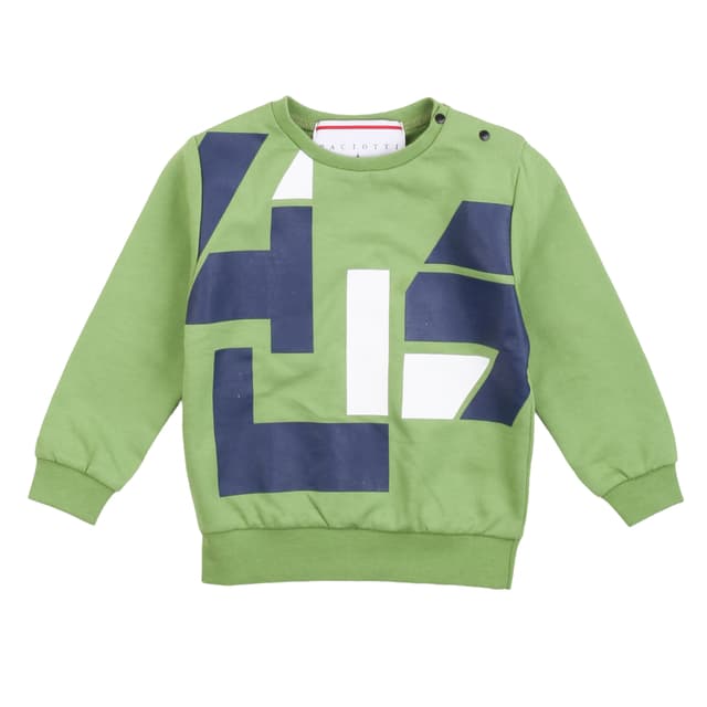 Суитшърт с обло деколте