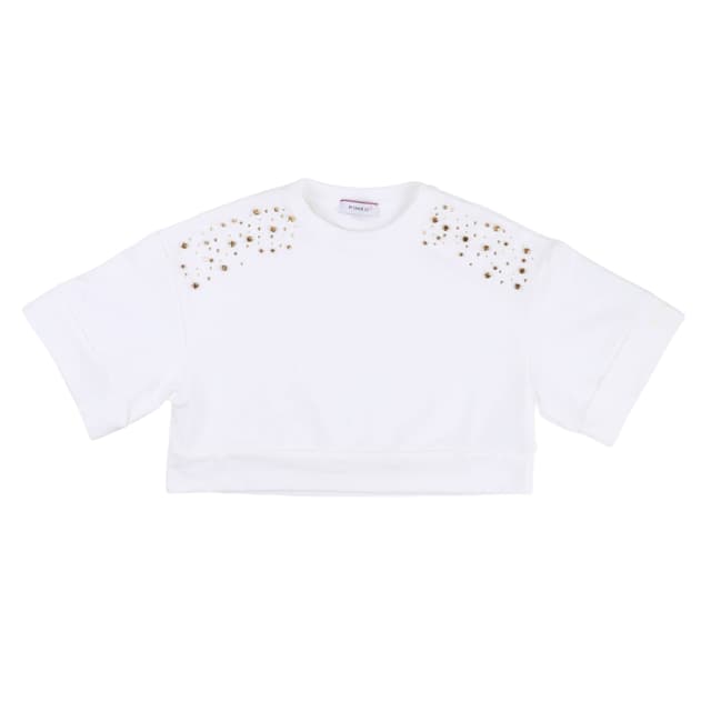 РАЗТЕГАТЕЛЕН ПОЛАРЕН СУИТШЪРТ С ИЗРЯЗАНИ РЪКАВИ МОМИЧЕ