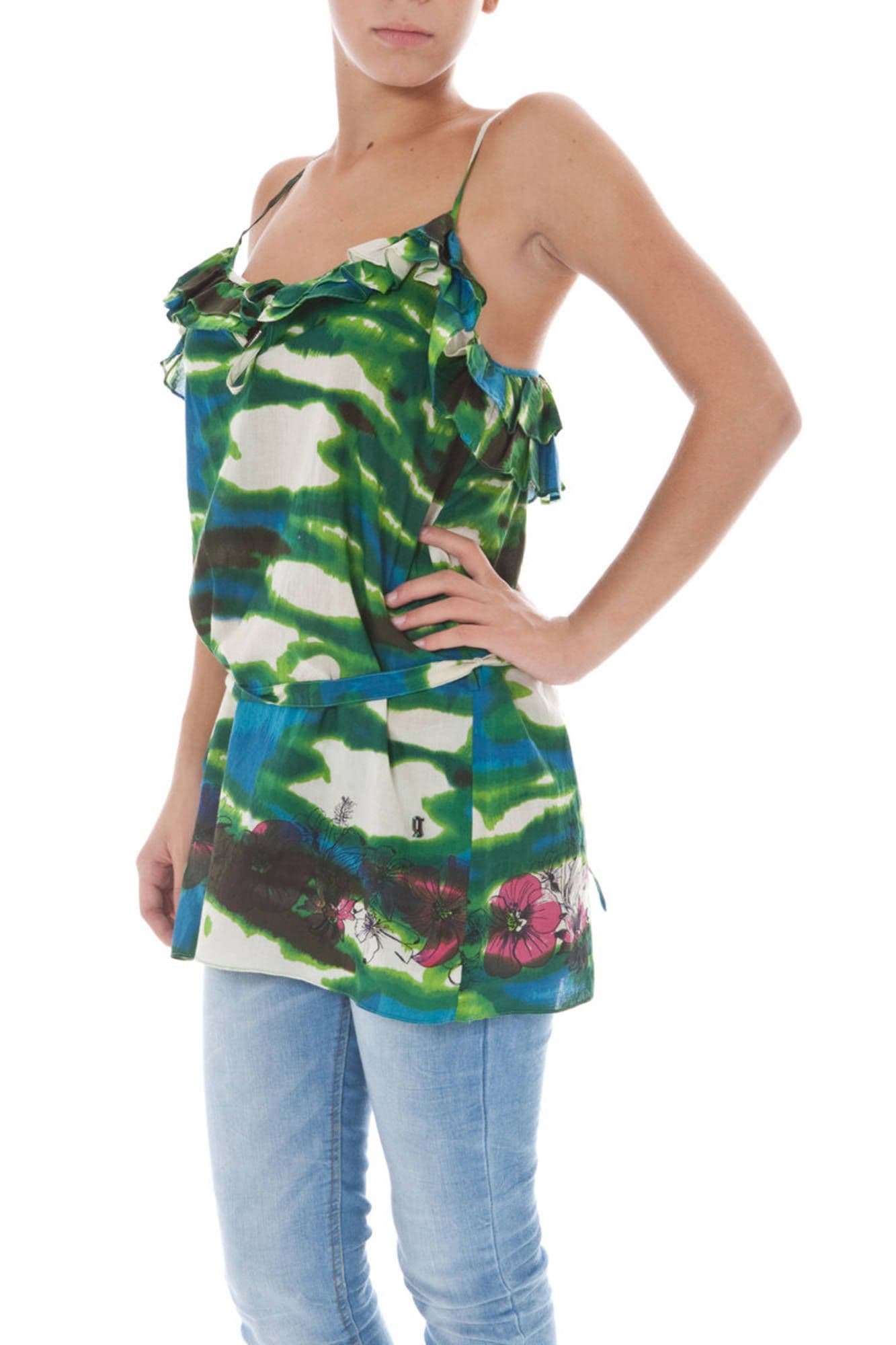 ДЖОН ГАЛИАНО ЗЕЛЕНА ЖЕНСКА ТАК - JOHN GALLIANO