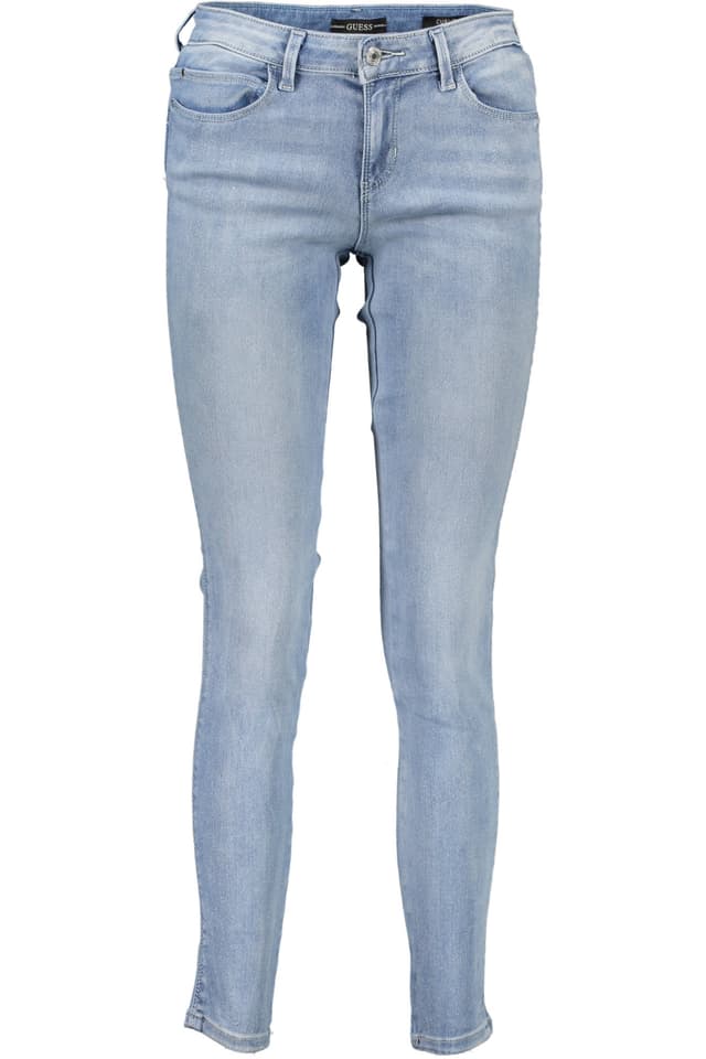 GUESS JEANS JEANS DENIM WOMAN СВЕТЛОСИН
