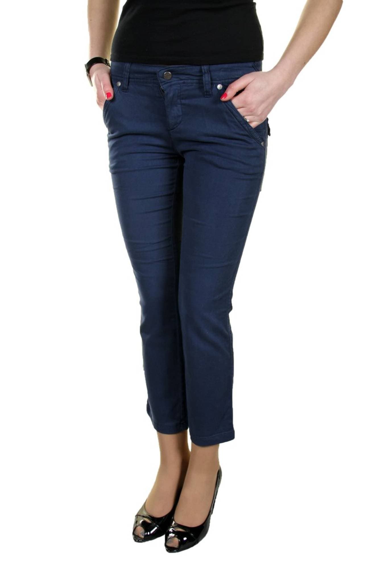 ДАМСКИ СИНИ ПАТАЛОНИ ПИНОКИЕТО PARASUCO - PARASUCO