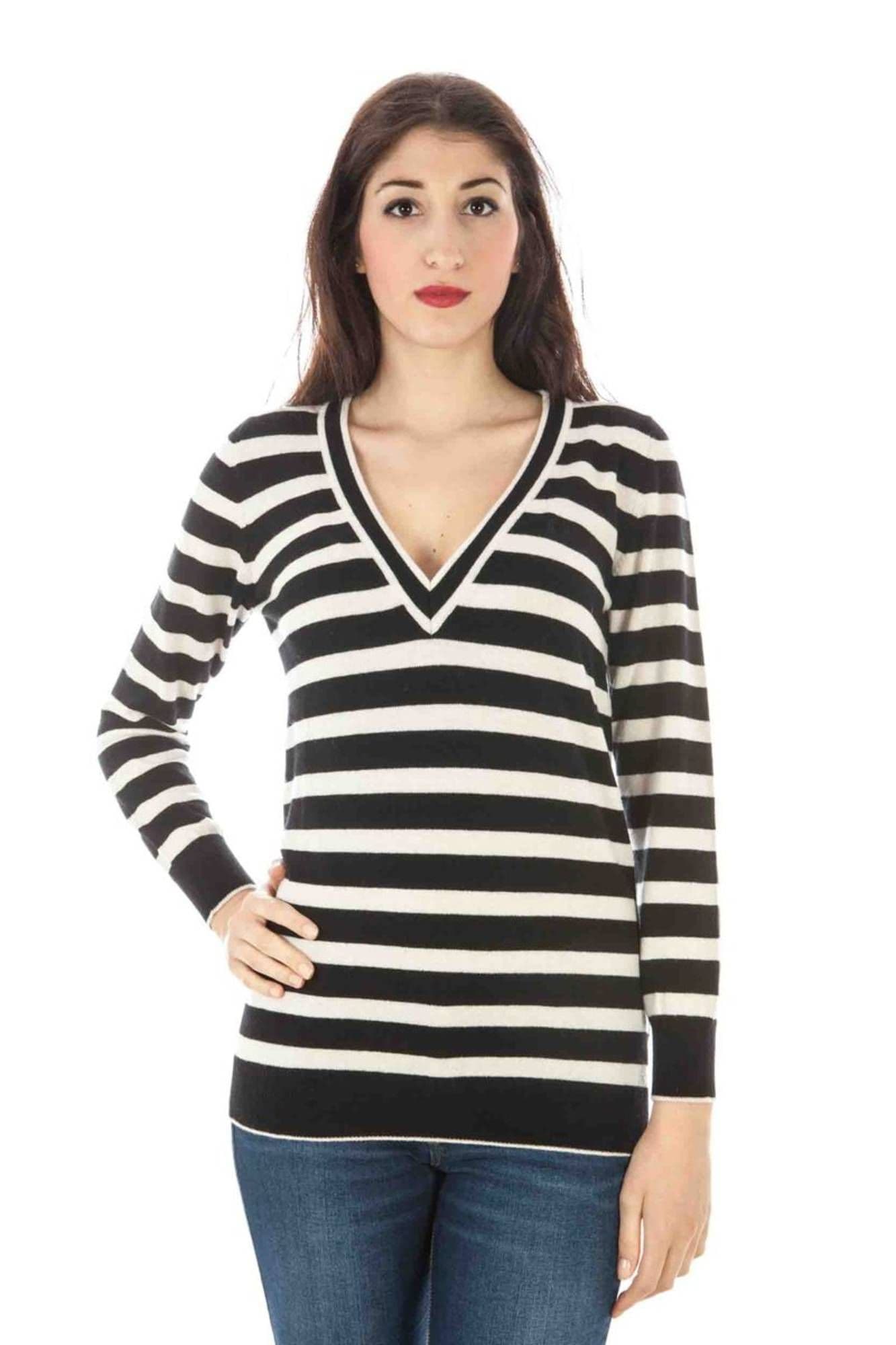 ДАМСКИ ЧЕРЕН ПУЛОВЕР FRED PERRY - FRED PERRY