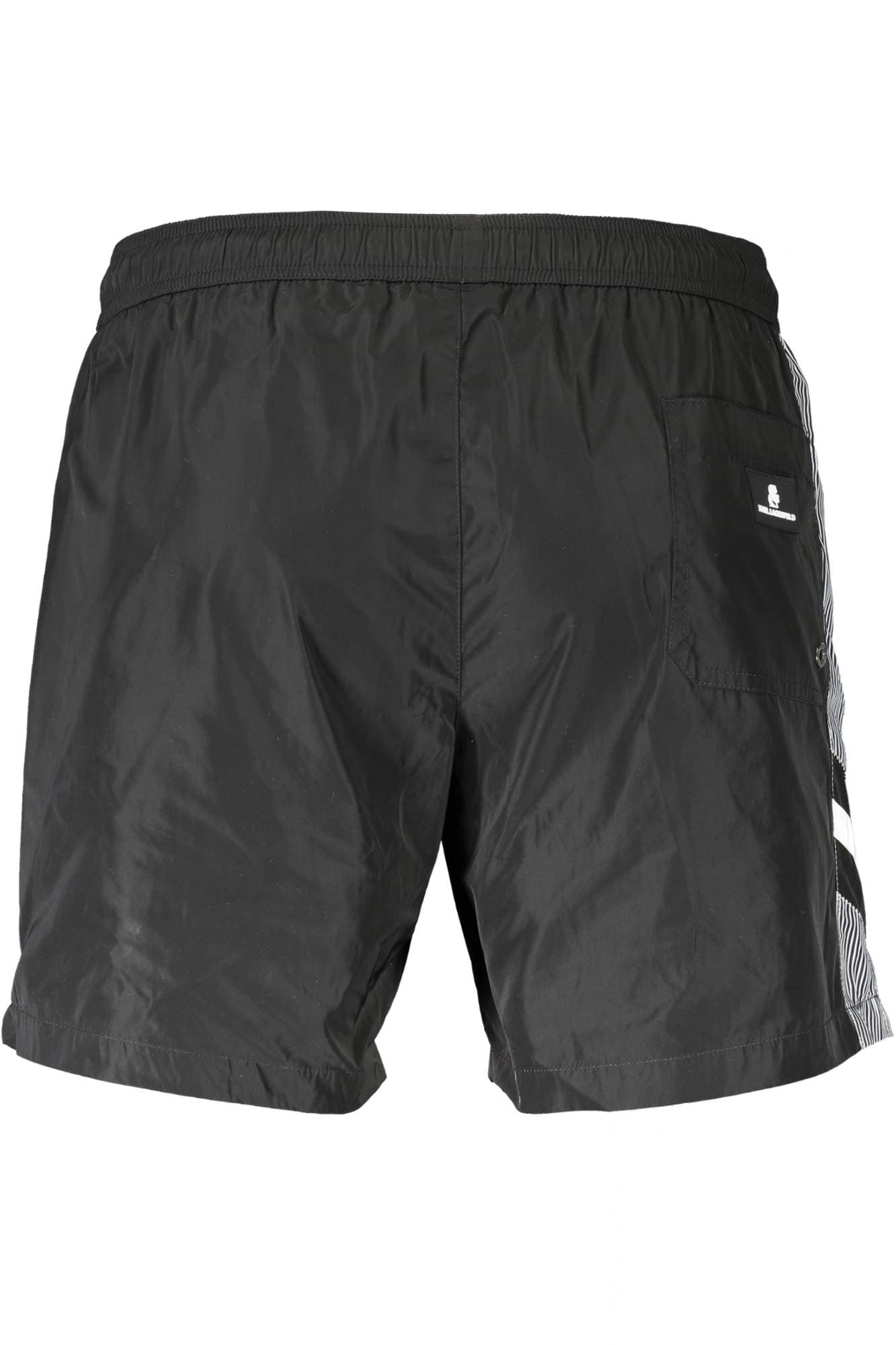 ЧАСТИ ЗА КОСТЮМ НА КАРЛ ЛАГЕРФЕЛД ПЛАЖНО ОБЛЕКЛО ПОД МЪЖ ЧЕРНО - KARL LAGERFELD BEACHWEAR