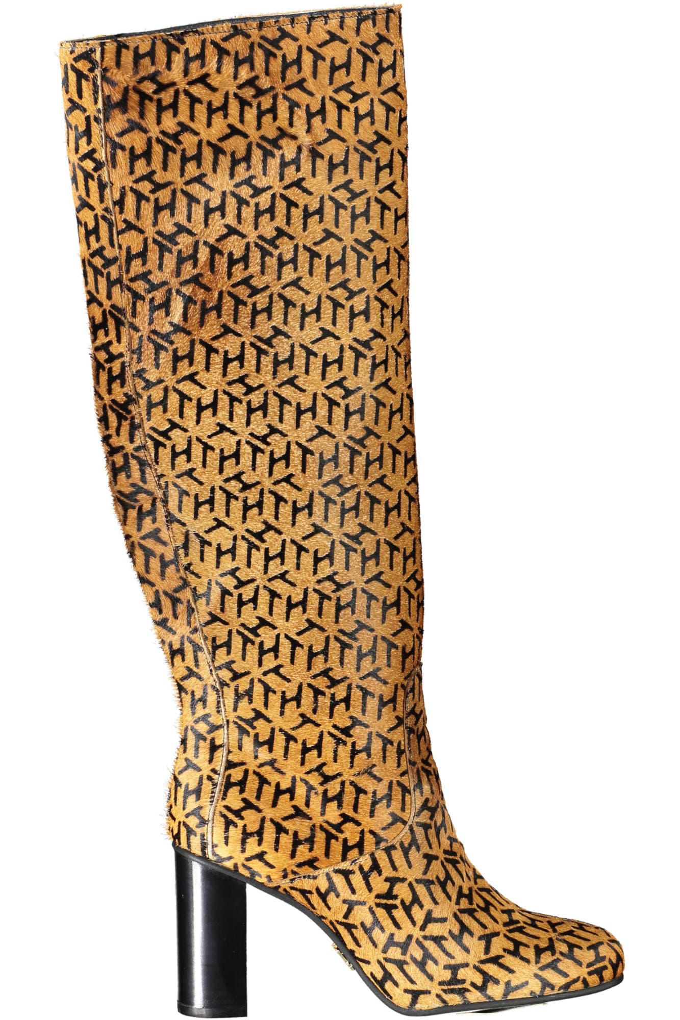 ДАМСКИ БЕЖОВ БОТИ TOMMY HILFIGER ОБУВКИ - TOMMY HILFIGER