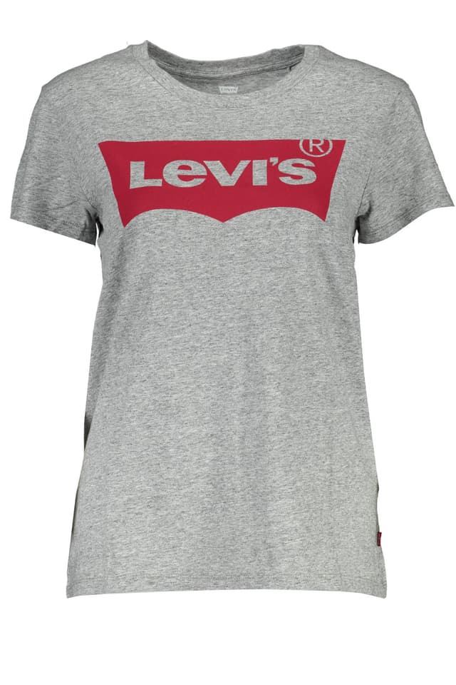 ДАМСКА ТЕНИСКА С КЪС РЪКАВ LEVI'S СИВА