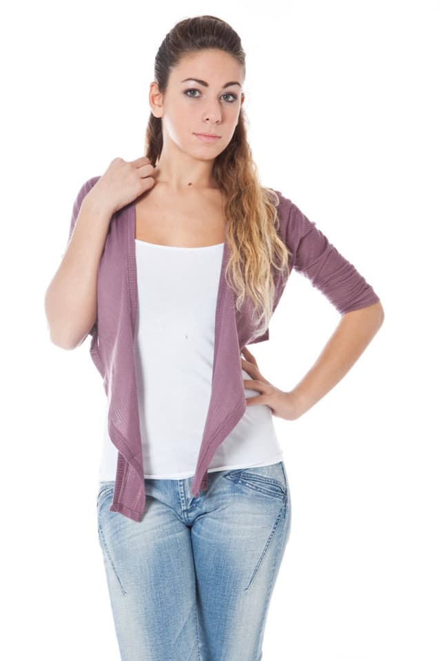 РОЗОВА ЖЕНА С ДЪЛГИ РЪКАВИ PHARD