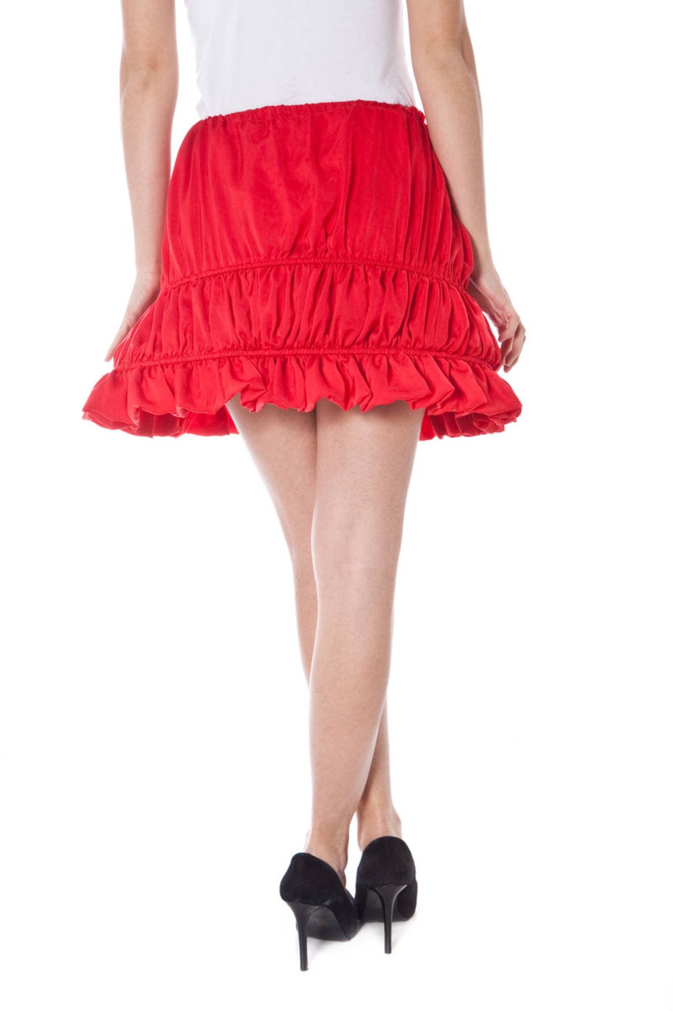 КЪСА ПОЛА DENNY ROSE ЖЕНСКА ЧЕРВЕНА - DENNY ROSE