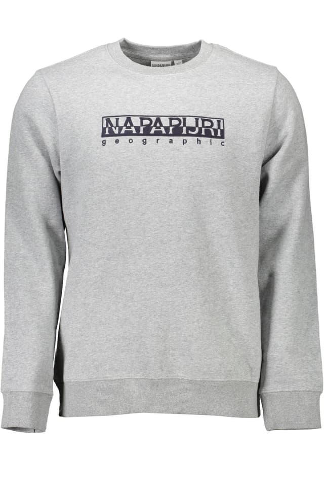 NAPAPIJRI СУИТШИТ БЕЗ ЦИП МЪЖКИ СИВ