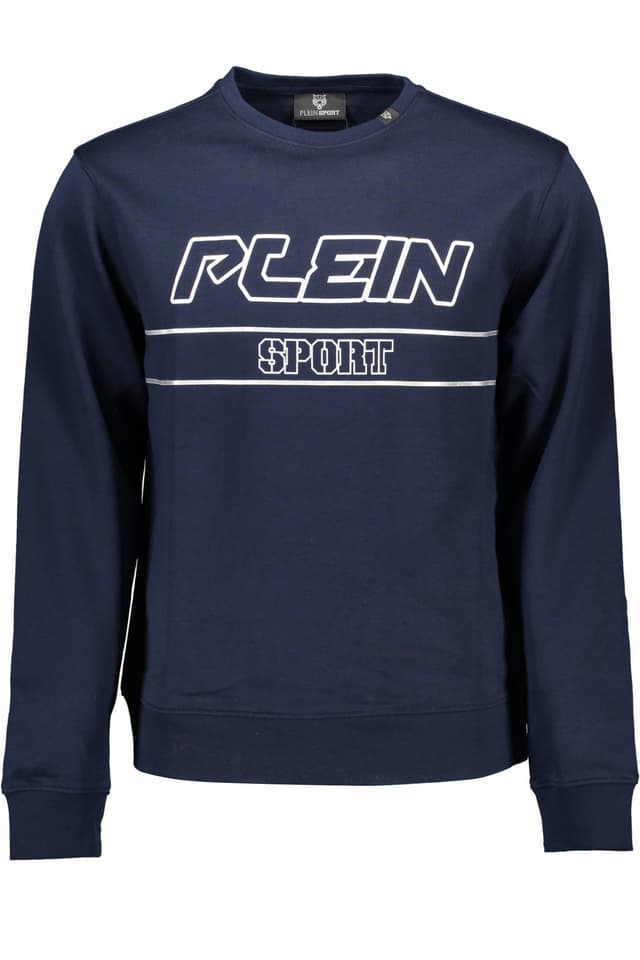PLEIN SPORT СУИТШИТ БЕЗ ЦИП МЪЖКИ СИН