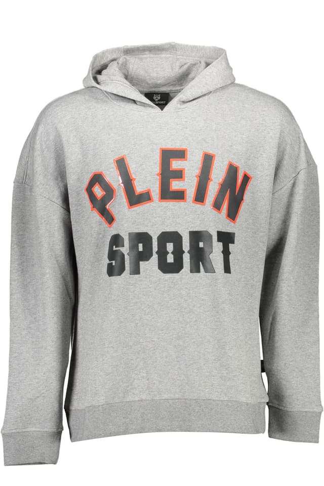 PLEIN SPORT СУИТШИТ БЕЗ ЦИП МЪЖКИ СИВ