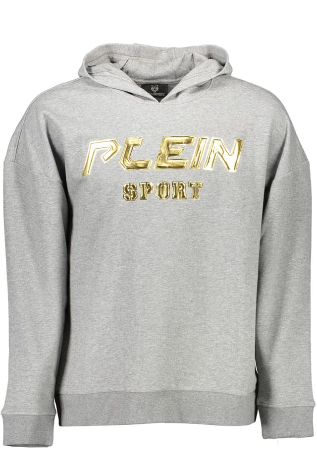 PLEIN SPORT СУИТШИТ БЕЗ ЦИП МЪЖКИ СИВ