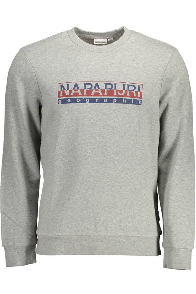 NAPAPIJRI СУИТШИТ БЕЗ ЦИП МЪЖКИ СИВ