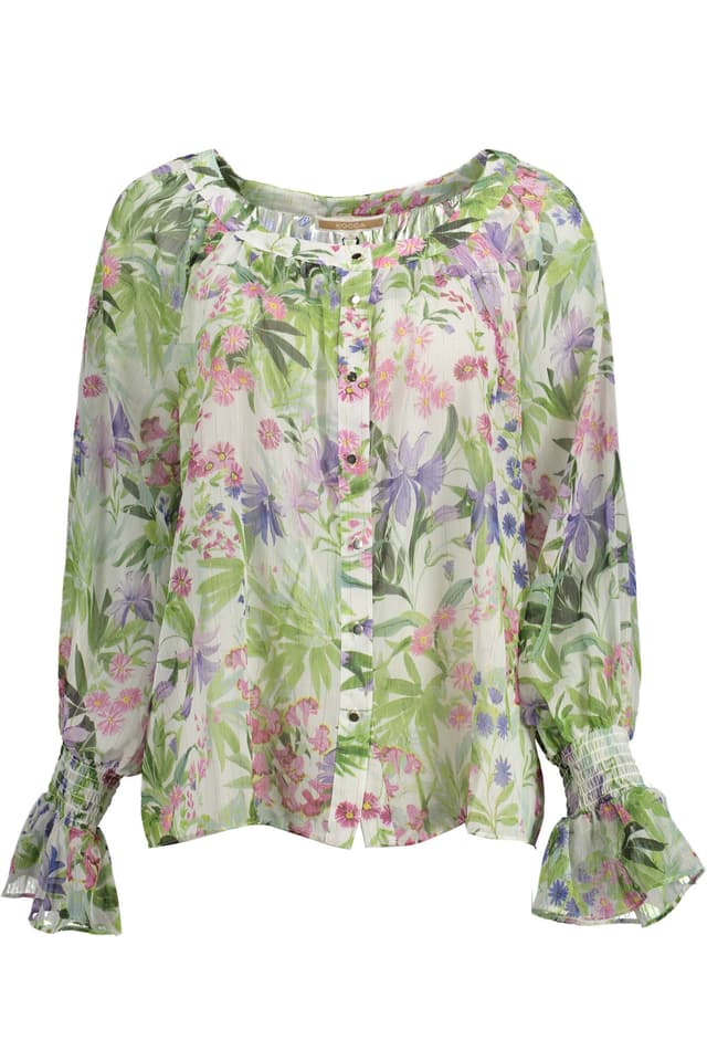 KOCCA РИЗА С ДЪЛЪГ РЪКАВ ЗЕЛЕНА ЖЕНА