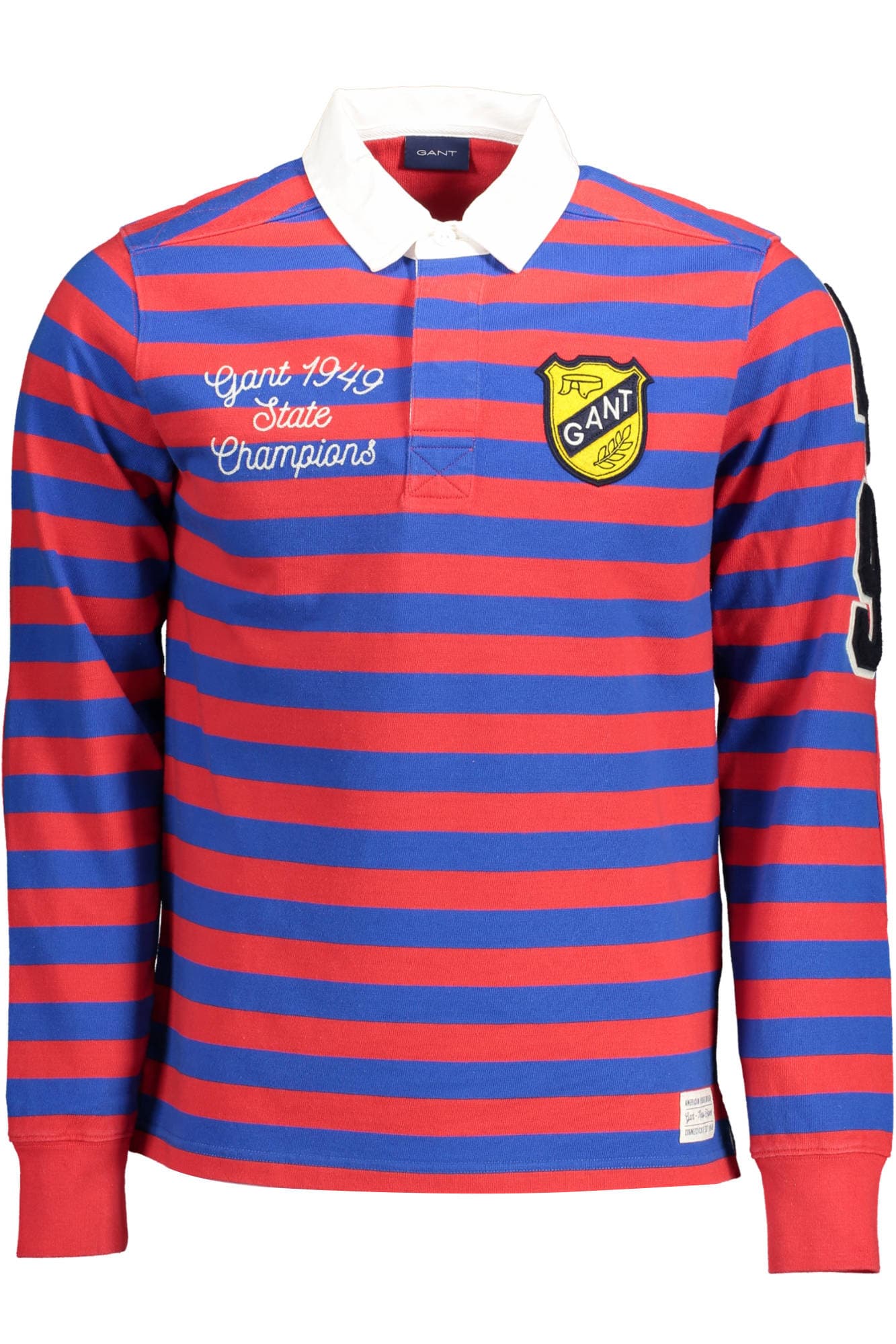 МЪЖКА ПОЛО РИЗА С ДЪЛЪГ РЪКАВ GANT - GANT