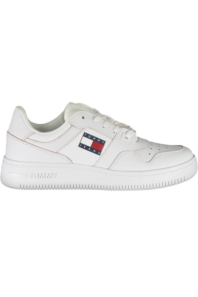 БЕЛИ ДАМСКИ СПОРТНИ ОБУВКИ TOMMY HILFIGER