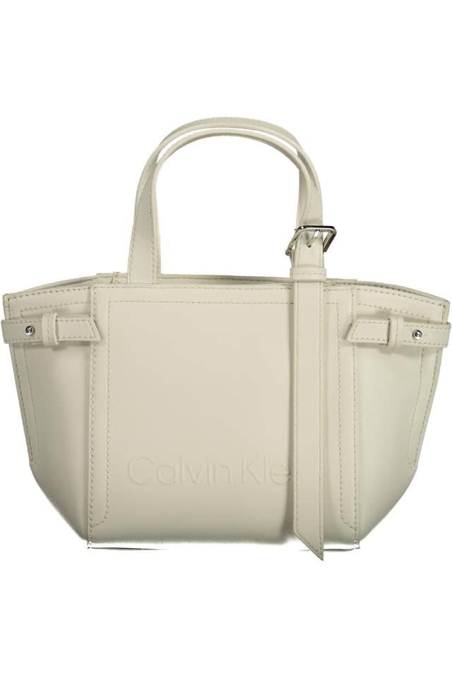БЯЛА ДАМСКА ЧАНТА CALVIN KLEIN