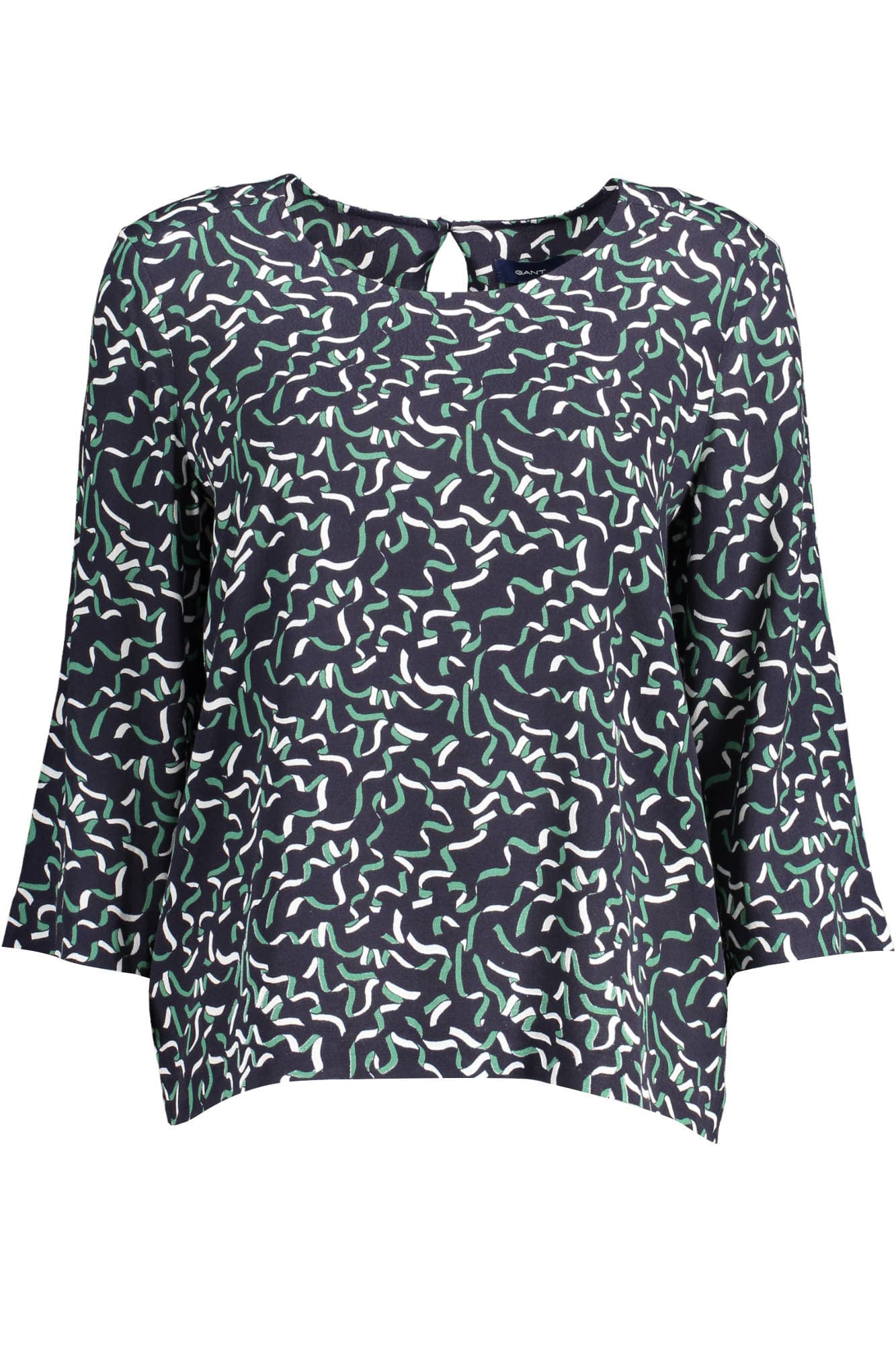 ДАМСКИ СИН ПУЛОВЕР GANT - GANT