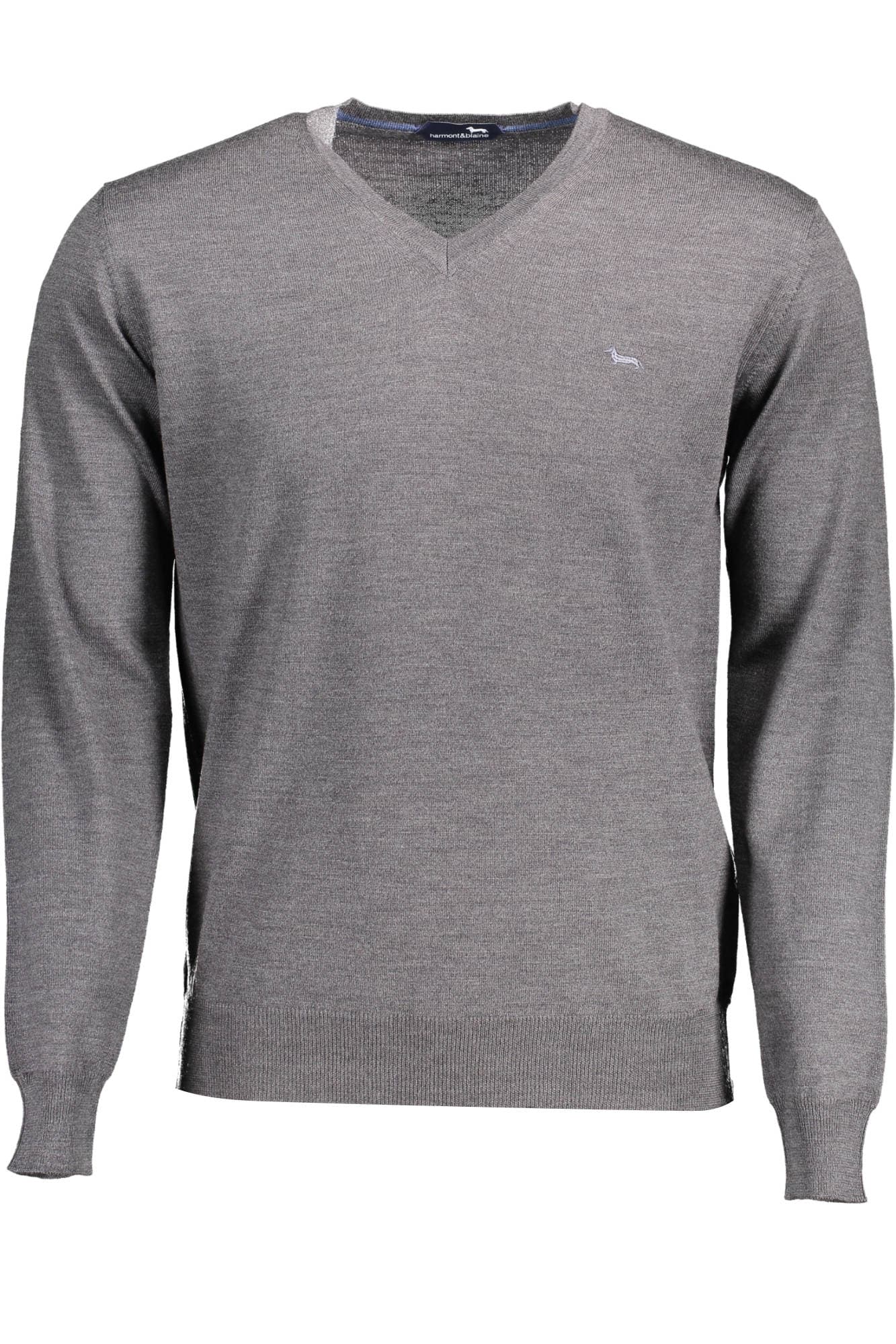 HARMONT & BLAINE МЪЖКИ СИВ ПУЛОВЕР - HARMONT & BLAINE