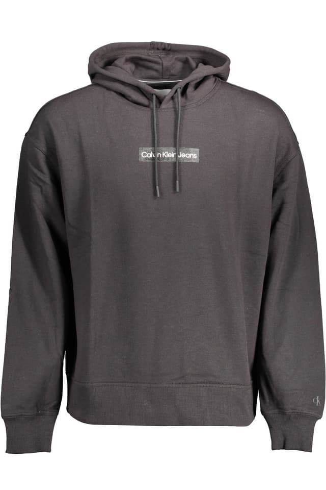 CALVIN KLEIN СУИТШЪР БЕЗ ЦИП МЪЖКИ ЧЕРЕН